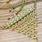 Traditional Rajasthani AD AAD  Bridal Necklace | Gold Plated Ethnic Jewellery | Multicolor Stone AAD 011
