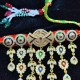 Exquisite Rajasthani Mini Aad Necklace – Handcrafted Kundan Bridal Mini Choker Set AAD 012