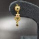 Traditional Ad Mini Earrings Chakr Design Motif with Flower Pandent In Multi Colour Stones ER033