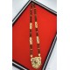 AD Mangalsutra 3 line big pandent kalash design in multi colour MS-001