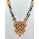 AD Mangalsutra Gerua shade 2 line big pandent  kalash design in multi colour MS-005