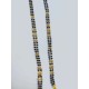 AD Mangalsutra 2 line small pandent curve design in multi colour MS-007