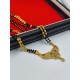 AD Mangalsutra 2 line small pandent mini keri design in multi colour MS-009