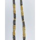 AD Mangalsutra 2 line small pandent mini keri design in multi colour MS-009