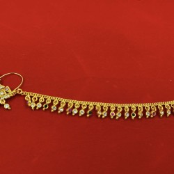 Nath nose ring peacock design in multi colour NR-002