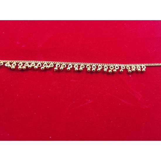 Nath nose ring flower in green mehroon meena colour NR-003