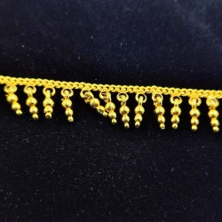 Nath AD nose ring with hidden peacock design in multi colour NR-013