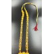 Traditional Gold Temple Necklace with Peacock Pendant Design MH007