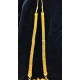 Traditional Gold Temple Gerua Necklace with Intricate Pendant Design MH010