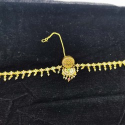 AD Rakhdi star design with matching jhela in multi colour RK-005