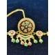 AD Rakhdi 6 leafs flower design with star and circle jhela in multi colour RK-009