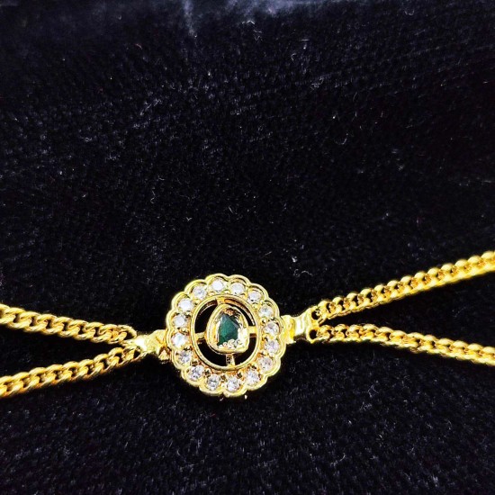 AD Shishfool Mathapatti Circle Motif design in multi colour SF-017