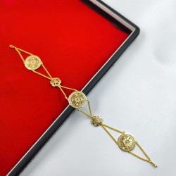 AD Shishfool Mathapatti Chakri Motif design in multi colour SF-019