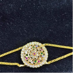 AD Shishfool Mathapatti Chakri Motif design in multi colour SF-019